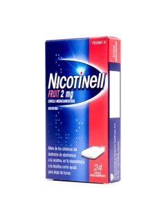 Nicotinell Fruit 2 mg 24 Chicles Medicamentosos-1