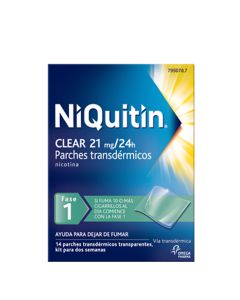 NiQuitin Clear 21 mg/24 horas 14 Parches Transdérmicos