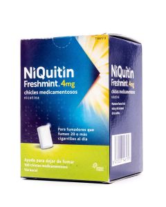 NiQuitin Freshmint 4 mg 100 Chicles Medicamentosos    