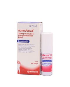 Normobucal 200 mg/ml Solución Para Pulverización Bucal 5 ml Normon 