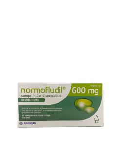 Normofludil 600mg 20 Comprimidos Dispersables