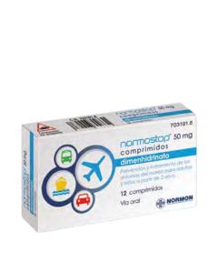Normostop 50mg 12 Comprimidos