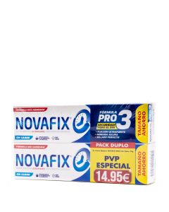Novafix Pro 3 Sin Sabor 70g x2 Duplo