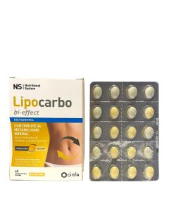 NS Lipocarbo Bi-Effect 60 Comprimidos Bicapa                                                        