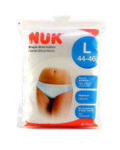 Nuk Bragas Desechables Talla L 4 Bragas