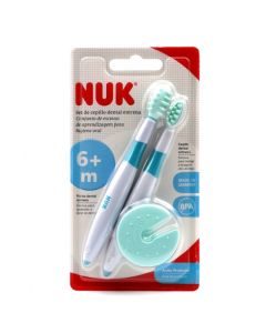 Nuk Cepillo Dental Entrena 6+m Set