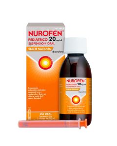 Nurofen Pediátrico 20mg/ml 200ml Sabor Naranja