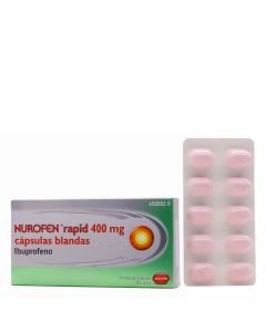 Nurofen Rapid 400 mg 10 Cápsulas Blandas Ibuprofeno