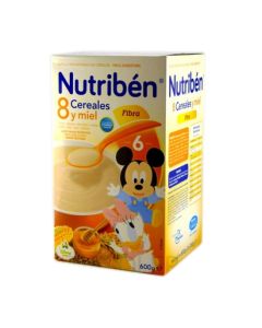 Nutribén 8 Cereales y Miel Fibra 600g