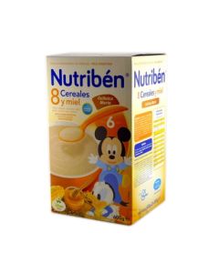 Nutribén 8 Cereales y Miel Galletas María 600g