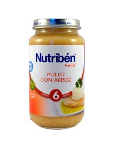 Nutribén Potitos Pollo con Arroz 250gr