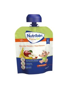 Nutriben Fruta & Go Manzana Plátano 90g                
