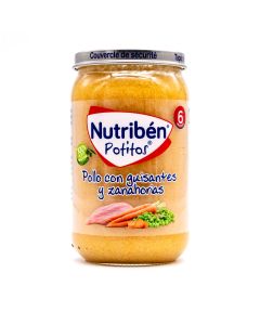 Nutriben Potitos Pollo con Guisantes y Zanahorias 235g