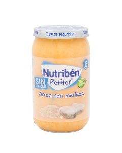 Nutriben Potitos Arroz con Merluza 235g