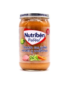 Nutriben Potitos Ternera con Judías Verdes y Zanahorias 235g