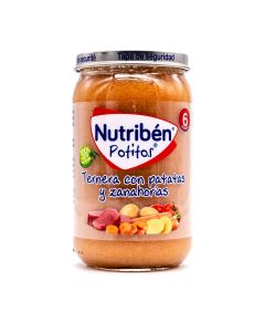 Nutriben Potitos Ternera con Patatas y Zanahorias 235g