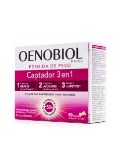 Oenobiol Captador 3 en 1 60 cápsulas