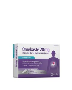 Omekaste 20mg 14 Cápsulas Gastrorresistentes    