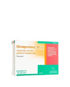 Omeprotect 20mg 14 Cápsulas Gastrorresistentes Blister