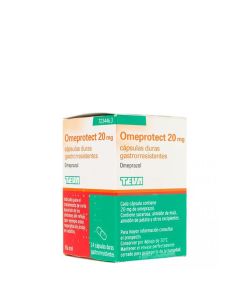 Omeprotect 20mg 14 Cápsulas Gastrorresistentes Frasco