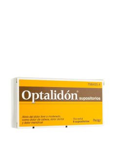 Optalidón 500/75 mg 6 Supositorios        