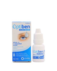 Optiben Ojos Secos Colirio 10ml 