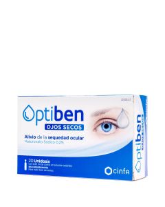 Optiben Ojos Secos Colirio 20 Unidosis Cinfa