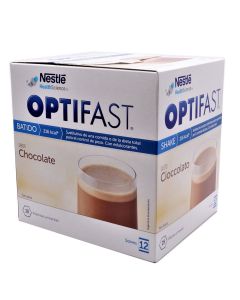 Optifast Batido Sabor Chocolate 12 Sobres Nestlé