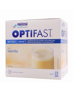 Optifast Batido Sabor Vainilla 12 Sobres Nestlé