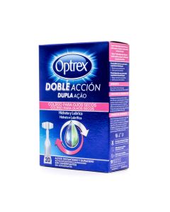 Optrex Doble Acción Colirio para Ojos Secos 20 Monodosis