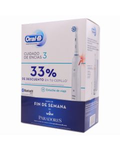 Oral B Cepillo Eléctrico PRO Cuidado de Encías 3 33% Descuento
