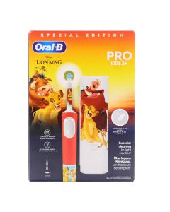 Oral B Cepillo Eléctrico Niños El Rey León Kids 3A+ con Estuche