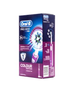 Oral B Cepillo Eléctrico PRO 600 CrossAction 3D Color Morado