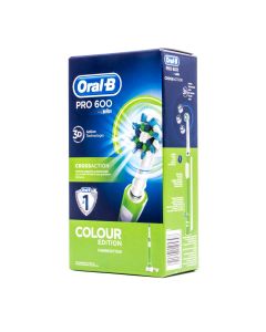 Oral B Cepillo Eléctrico PRO 600 CrossAction 3D Color Verde