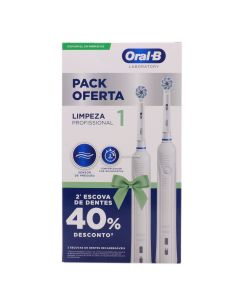 Oral B Cepillo Eléctrico Limpieza Profesional 1 Duplo 40%Dto 2º Cepillo