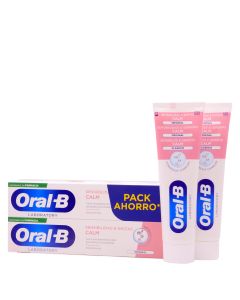 Oral B Sensibilidad y Encias Calm 100ml x 2 Duplo Pack Ahorro