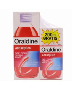 Oraldine Antiséptico 400ml + 200ml Gratis Pack