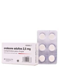 Oralsone Adultos 12 Comprimidos para Chupar