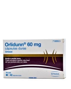 Orlidunn 60mg Orlistat 42 Cápsulas Stada