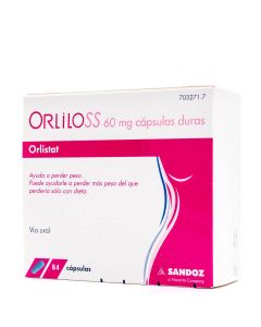 Orliloss 60mg 84 Cápsulas              