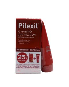 Pilexil Champú Anticaída 500ml + Acondicionador 200ml                                               