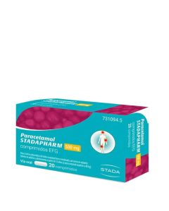 Paracetamol Stadapharm 500mg 20 Comprimidos