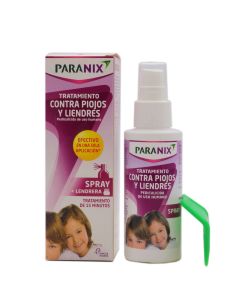 Paranix Spray Tratamiento Contra Piojos y Liendres 100ml+Lendrera