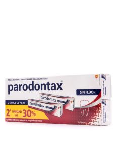 Parodontax Sin Fluor Pasta Dental 2x75ml 2ªUd 30%Dto