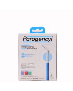 Parogencyl Cepillo Interdental Kit Inicial 6 Recambios de Cabezal de cepillo+1 Mango+1 Capuchón