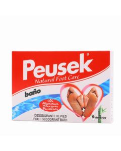 Peusek Baño Desodorante de Pies 2 Sobres