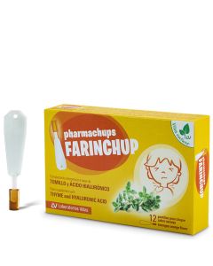 Pharmachups Farinchup 12 Pastillas para Chupar Sabor Naranja