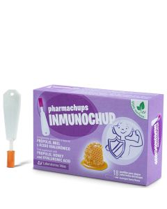 Pharmachups Inmunochup 18 Pastillas para Chupar Sabor Frutas