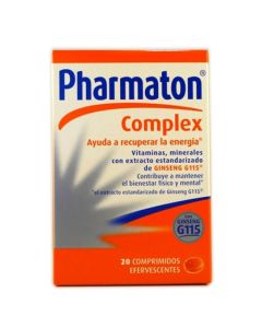 Pharmaton Complex 20 Comprimidos Efervescentes