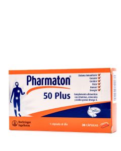Pharmaton 50 Plus 30 Cápsulas